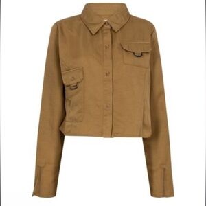 Honor The Gift Cadet top khaki size medium